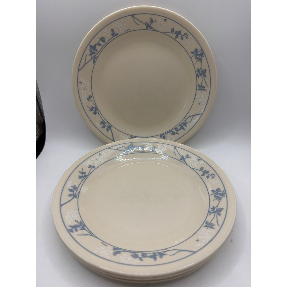 4 Corelle Corning First of Spring Dessert Bread Butter Plates 6 3/4"